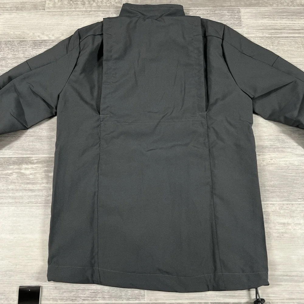 Adidas Youth Rink Suit Full Zip Lightweight Track Jacket GF8194 Gray Kids Size S